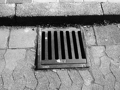 black metal drainage on ground thumbnail