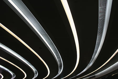 illusion, steel, light, dark, bend, curve thumbnail