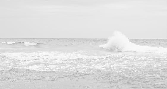 photography of sea wave at daytime thumbnail