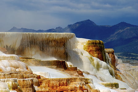 white and brown mountain during daytime thumbnail