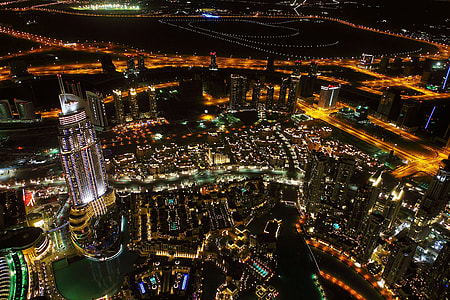 bird's-eye view photo of high-rise buildings thumbnail