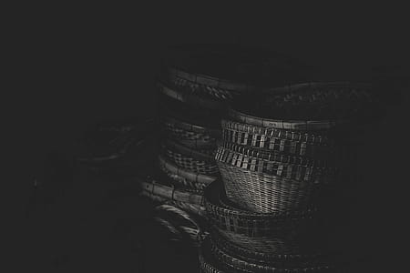 Stack of Brown Baskets thumbnail