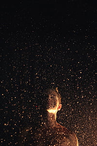 man in a dark room thumbnail