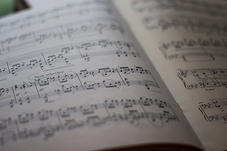 white musical sheet thumbnail