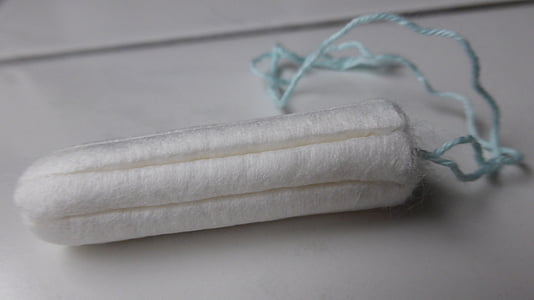 white tampon on white surface thumbnail