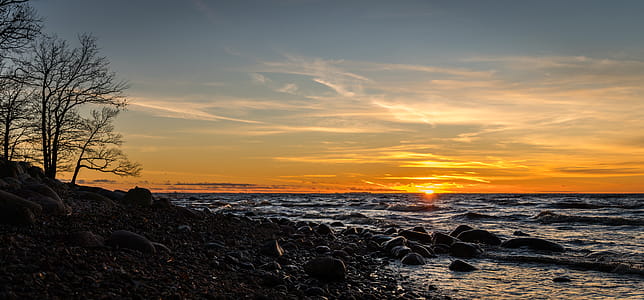 Seashore Photo Shot during Sunset thumbnail