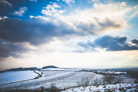 Czech Cloudy Winter Scenery thumbnail