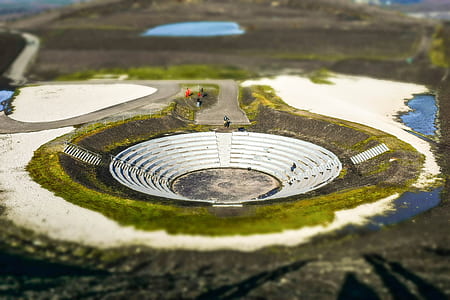tilt-shift photography of dome thumbnail