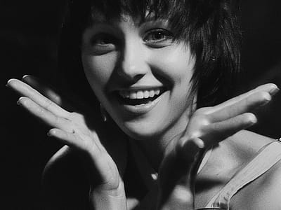 Grayscale Photography of Woman thumbnail