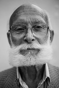 grayscale photography of man thumbnail