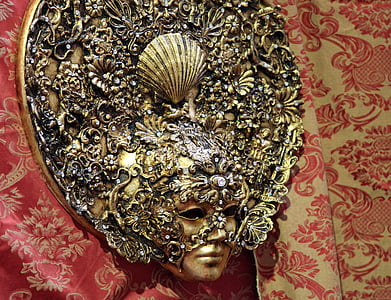brown steel mask decor thumbnail