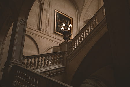 photography of stair in house thumbnail