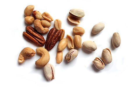 brown and gray seeds on white surface thumbnail