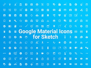 All Google Material Icons sketch file sketch file