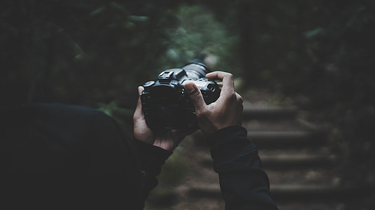 person doing photograph outside thumbnail