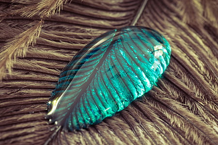 teal liquid droplet thumbnail