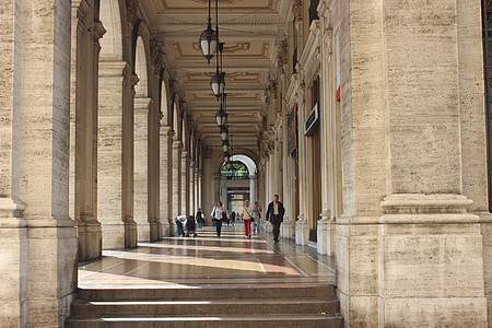people walking on corridor thumbnail