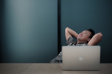 man sitting on chair thumbnail