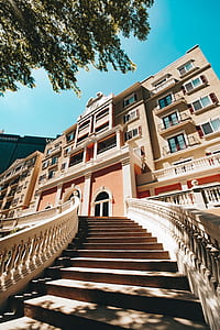 white and brown concrete stairs thumbnail
