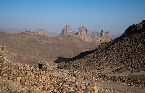 brown mountain with rock formation thumbnail