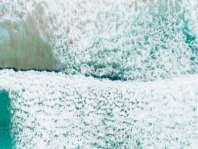 bird's eye view of body of water thumbnail