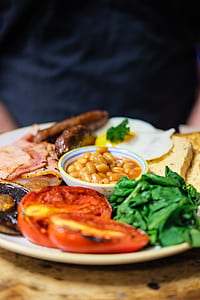 assorted foods on plate thumbnail
