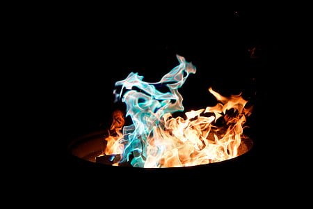 teal and yellow fire thumbnail