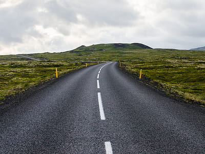 road, landscape, sky, clouds thumbnail