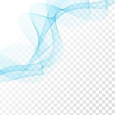 Abstract Blue Wave Elegant Design On Transparent Background Eps File Free Graphics Uihere
