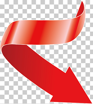 Arrow Icon, Arrow ceremony with, red arrow down illustration PNG clipart