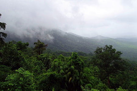 mountains under cloudy sky thumbnail