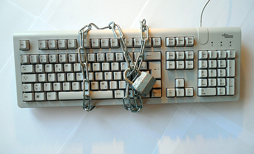 chained gray computer keyboard thumbnail
