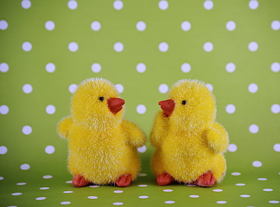 two yellow chicks plush toys thumbnail