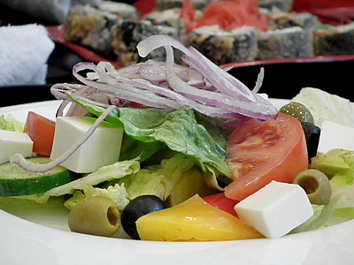 vegetables on plate thumbnail