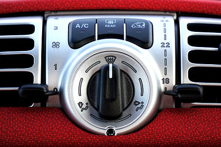 gray vehicle AC control knob display thumbnail