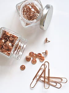 gold thumb tacks lot thumbnail
