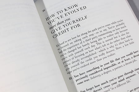 How to Know You've Evolved open book thumbnail