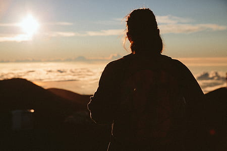 person silhouette duringg daytime thumbnail