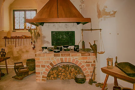 black cookware set on fireplace thumbnail