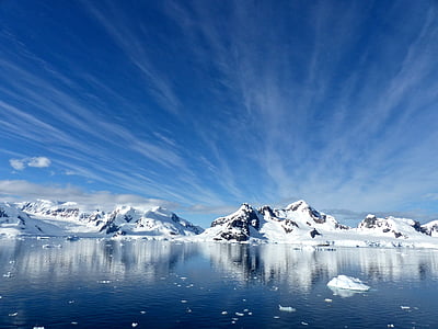 mountain peak near body of water during daytime thumbnail