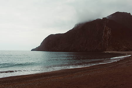Mountain Near Seashore thumbnail