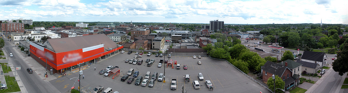 Panoramic View of Peterborough in Ontario, Canada thumbnail