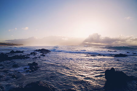 rocks on body of water thumbnail
