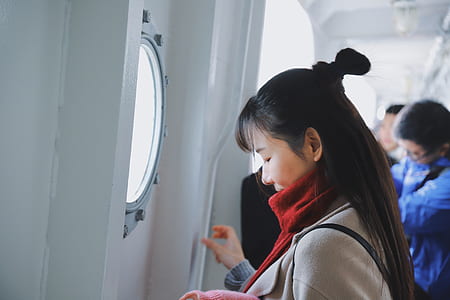woman in front of the window thumbnail