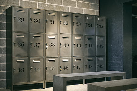 gray metal locker thumbnail