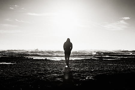 silhouette photographed of person thumbnail