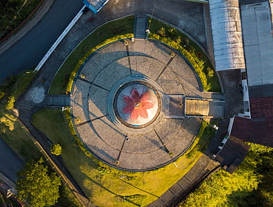 bird's eye photography of building structure thumbnail