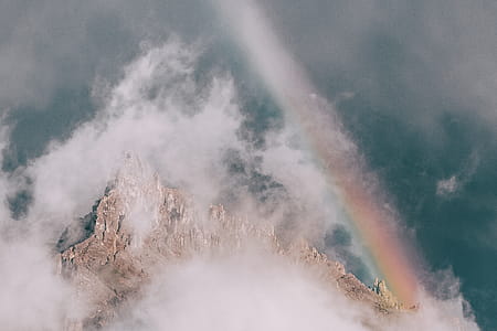Mountain Covered By Fog thumbnail
