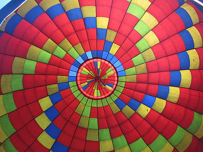 low-angle photography of multicolored textile thumbnail