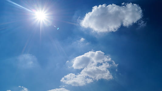 sky, sunny, clouds, cloudy thumbnail
